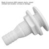 3/4in ABS Plastic Boat Through Hull Connector Hose Coupling  Boat Drainage