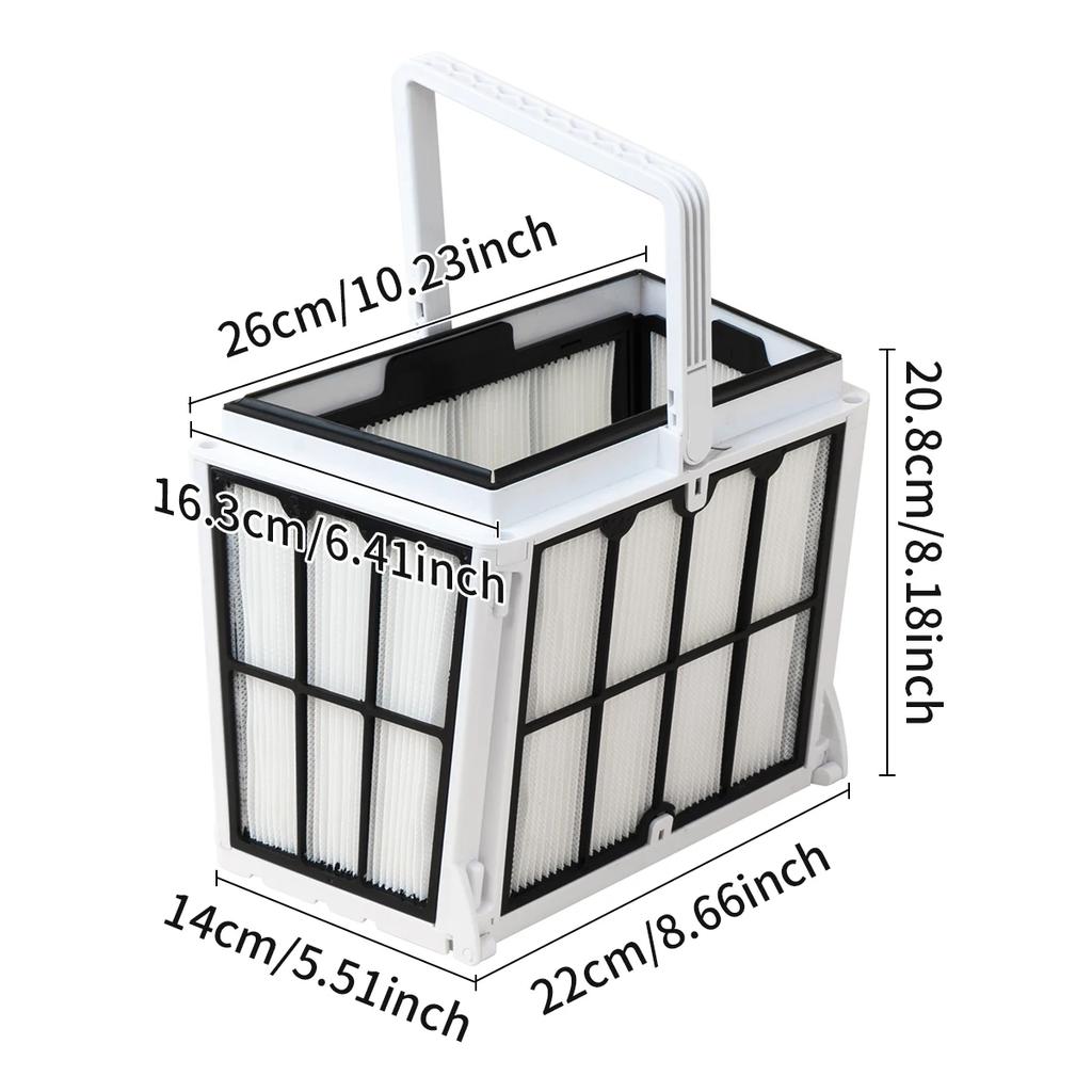Ultrafine Filter Basket for Dolphin Robot Pool Cleaner, Active 20, Explorer E30, M600, Proteus DX4
