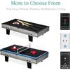 11in1 Combo Game Table Set for Home Game Room with Ping Pong Foosball Table Hockey Chess Checkers Shuffleboard Bowling and 5 Ac