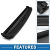 Car Sunroof Sun Shade Cover Assembly No.DoesNotApply for Mini Cooper R55 R56 2007-2016 Plastic Black