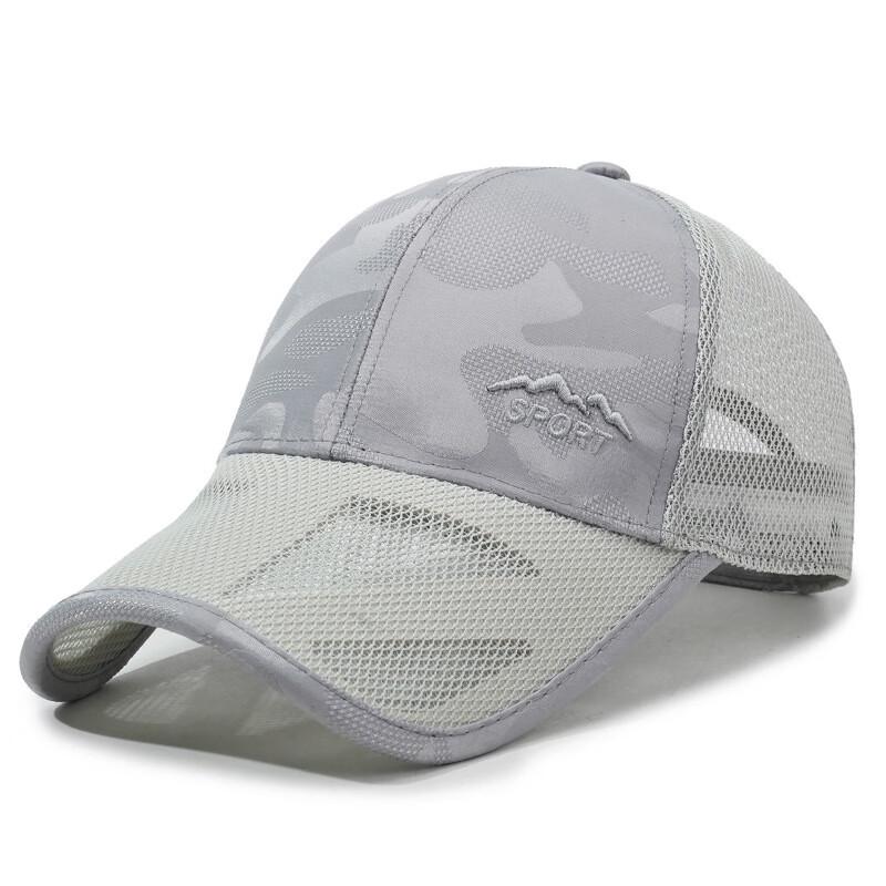 Мужская летняя дышащая бейсболка Enlarged Head Circumference