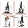 Longboard Hanging Strap Skateboard Holder Portable Organizer Heavy Duty Sled Board Door Rear Hook Strap Easy to Use