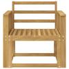 Outdoor Sofa Set Solid Wood Acacia White