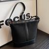 Tasche Damentasche Retro Schlicht Mattfleece Pendler Neue Bucket Bag Hoher Wert Schlicht Ausgehen Schultertasche