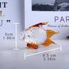 Creative Crystal Goldfish Desk Ornament - Elegant Gift for Office or Home Decor
