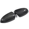 For Mercedes Benz Smart Fortwo W451 2009-2014 LHD Real Carbon Fiber Side Door Mirror Decorative Cover Exterior Accessories