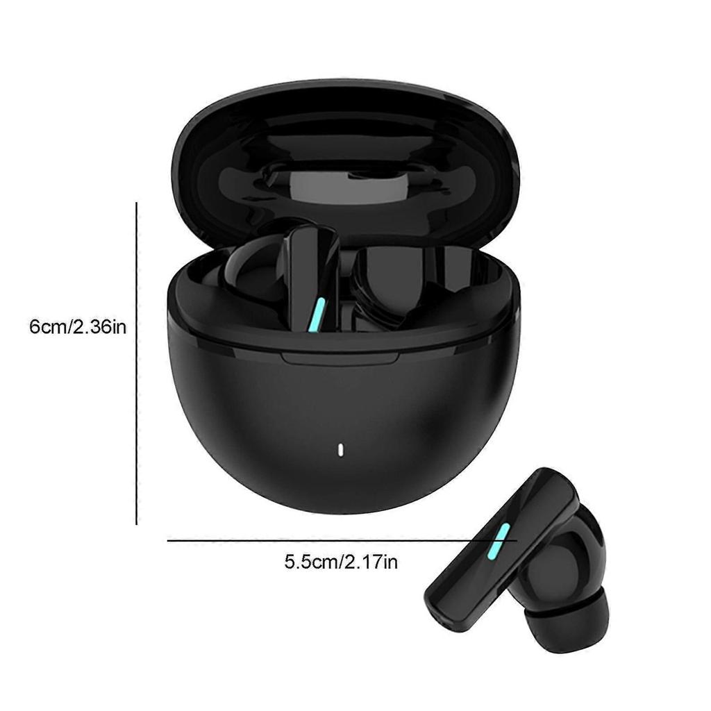 Wireless EarbudsTrue Wireless Bluetooth 5.3 Headset With Wireless Charging Sweat With Deep Bass