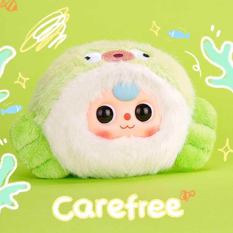 Baby Three Ocean Series V1 V2 Plush Blind Box Soft Comfortable Ornament Toy Exquisite Lovely Keychain Mystery Box Surprise Gifts