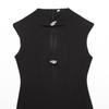 European and American Style, New Women's Clothing, Foreign Style Classic Slim-fitting Versatile Sleeveless Hollow Long Dress