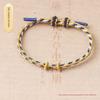 No Self-Woven Bracelet Tied Peace Buckle Lucky Beads Couple Red Rope Men's and Women's Birth Year Easiest for Match Carrying Strap Gift