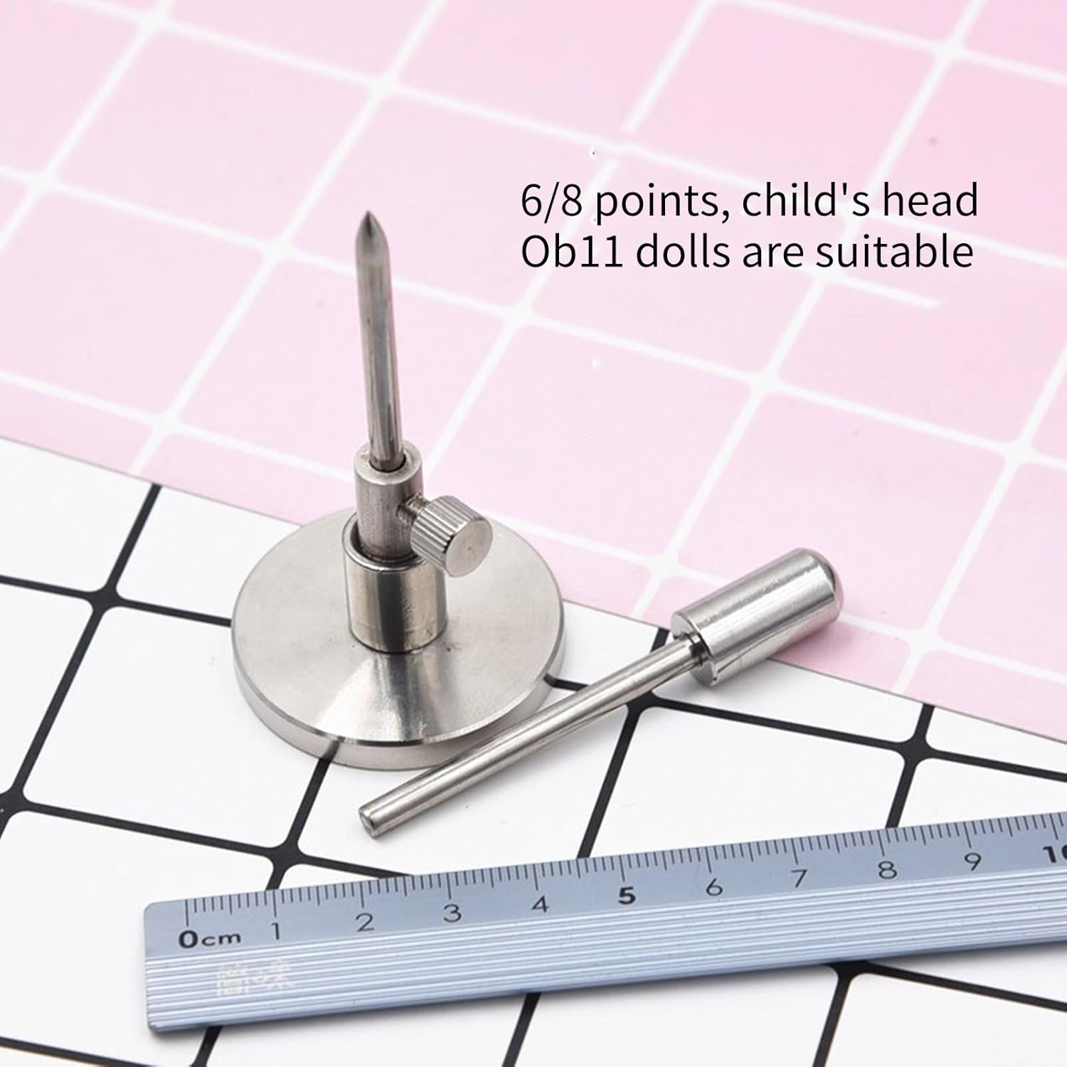 Versatile Clay Head Holder for Baking Practical Sculpting Stand for Clay Heads Customizable for Artists and Students