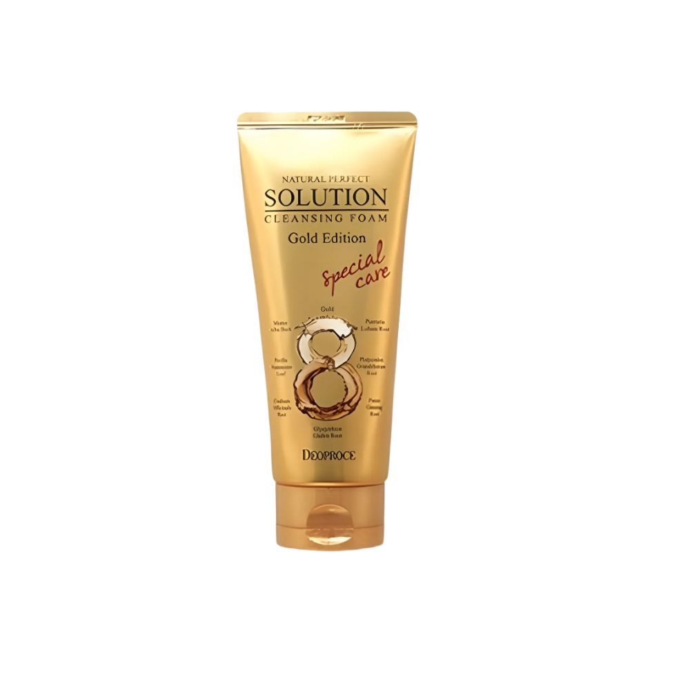 Deoproce Идеальное Решение Очищающая Пенка Золотое Издание Глубокое Очищение Пор Лица 170 г