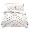 3D Printed Art Marbling Bedding Set Down Quilt Cover With Pillowcase Double Complete Queen King Bedding