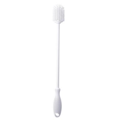 Cleaning Brush Silica Gel Lengthened Handle Easy To Grip Multifunction for Wine Milk Bottle