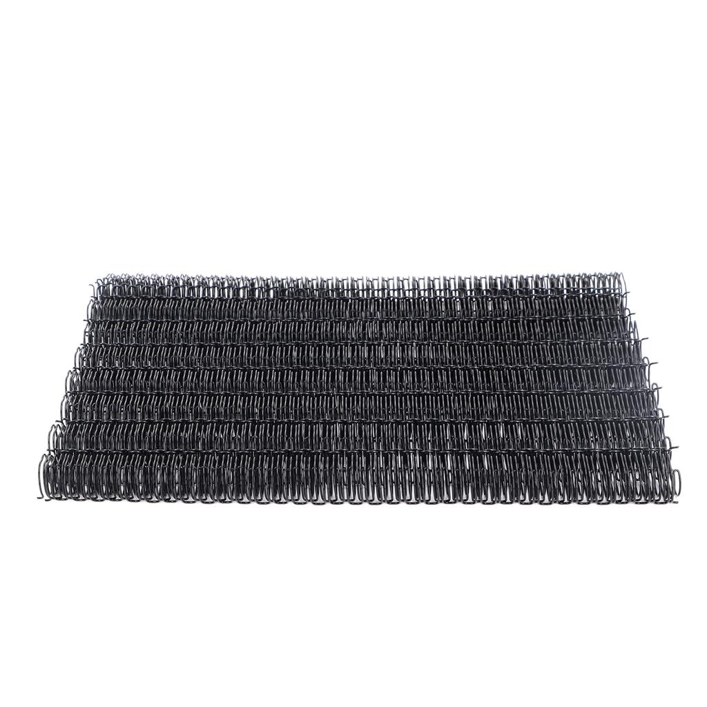 100PCS Double   Wire Binding Spines 9Celsius16 Inch 34   3:1 Pitch 120 Sheet Capacity   Spiral Binding Coil for Student Coworker