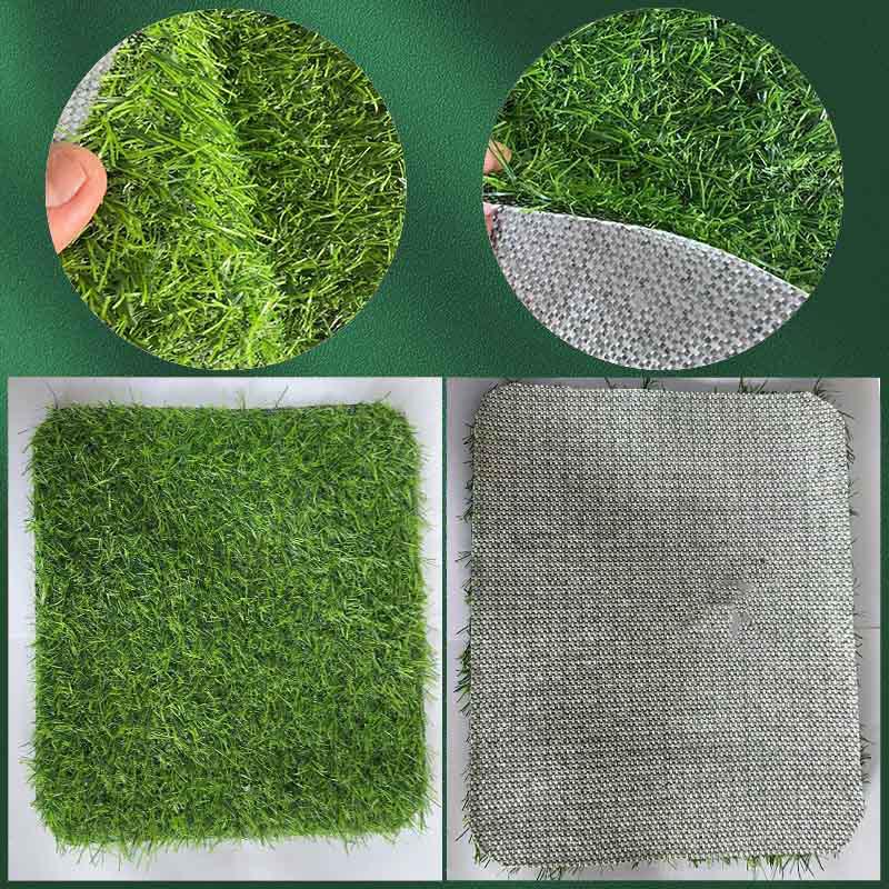 Artificial Turf Construction Site Fence and Landscaping Grass