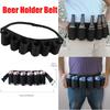 6-pack Adjustable Waist Drink Holder - Hands-free Beverage Belt For Camping Beach Party, Portable Waist Pack Bbq Festival Accessories