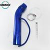 3" 76mm Air Intake Pipe Aluminum Cold Air Inlet Duct Tube Kit For Honda Civic 01-UP EX