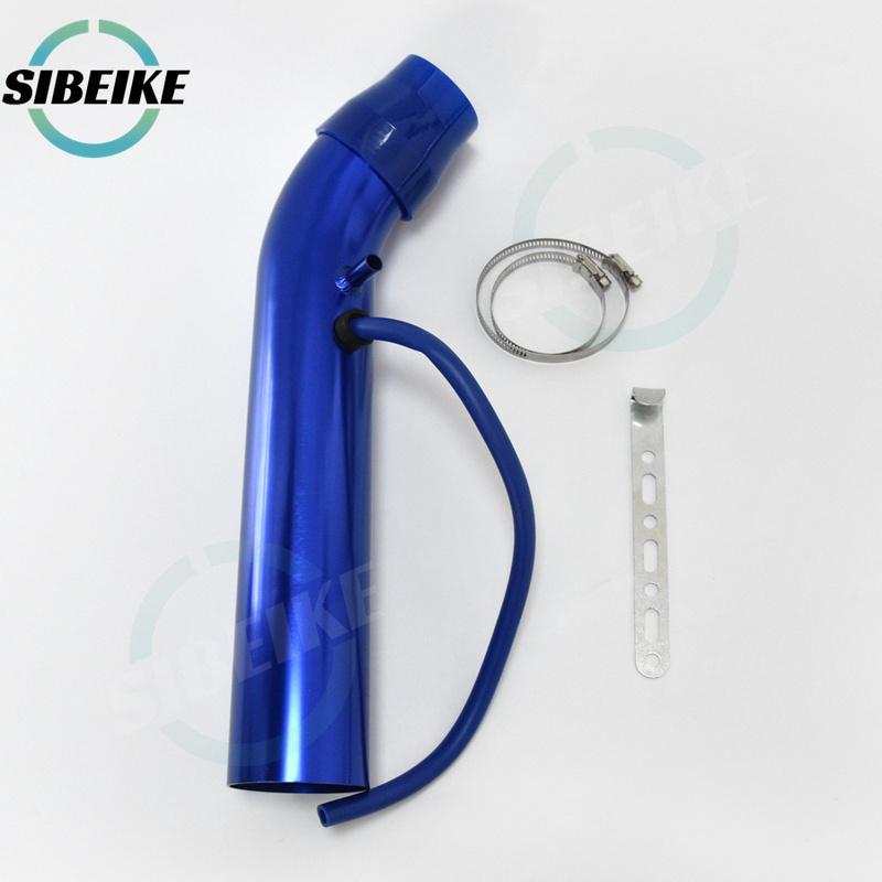 3" 76mm Air Intake Pipe Aluminum Cold Air Inlet Duct Tube Kit For Honda Civic 01-UP EX