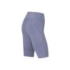Li Ning Fitness Series Solid Color Outdoor Casual Elastic Slim Fit Sports Shorts Women Shorts Dark-Gray Purple AUSU046-2