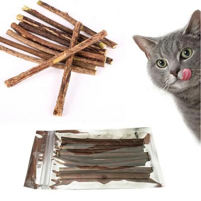 5/10/20 Pcs/lot Catnip Stick Pet Cat Molar Toys Natural Wood Polygonum Sticks Cleaning Teeth Relieve Boredom Snacks Chews Toys