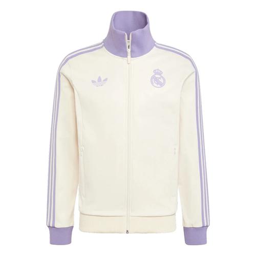 Adidas Originals FW24 Куртка-трексуит Реал Мадрид Wonder White/Purple IY0058 L белый