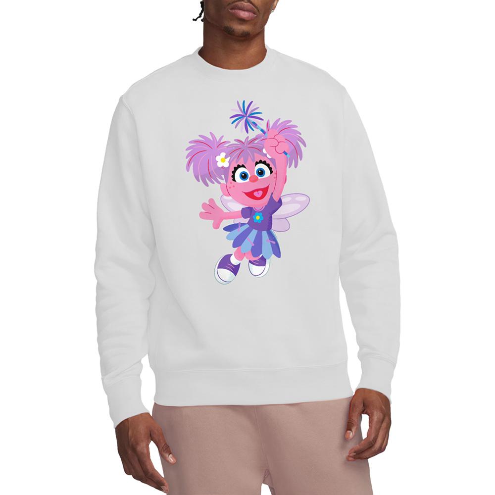 Sesame Street Unisex Adult Furry Friends Forever! Abby Cadabby Sweatshirt