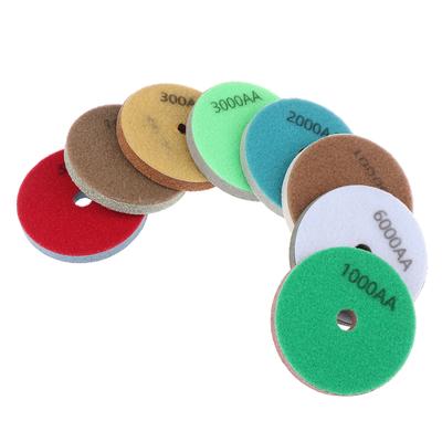 4" Hubkové diamantové leštiace kotúče Žula Mramor Umelý kameň Leštenie Čistiaci nástroj Betónový brúsny kotúč Pre leštičku