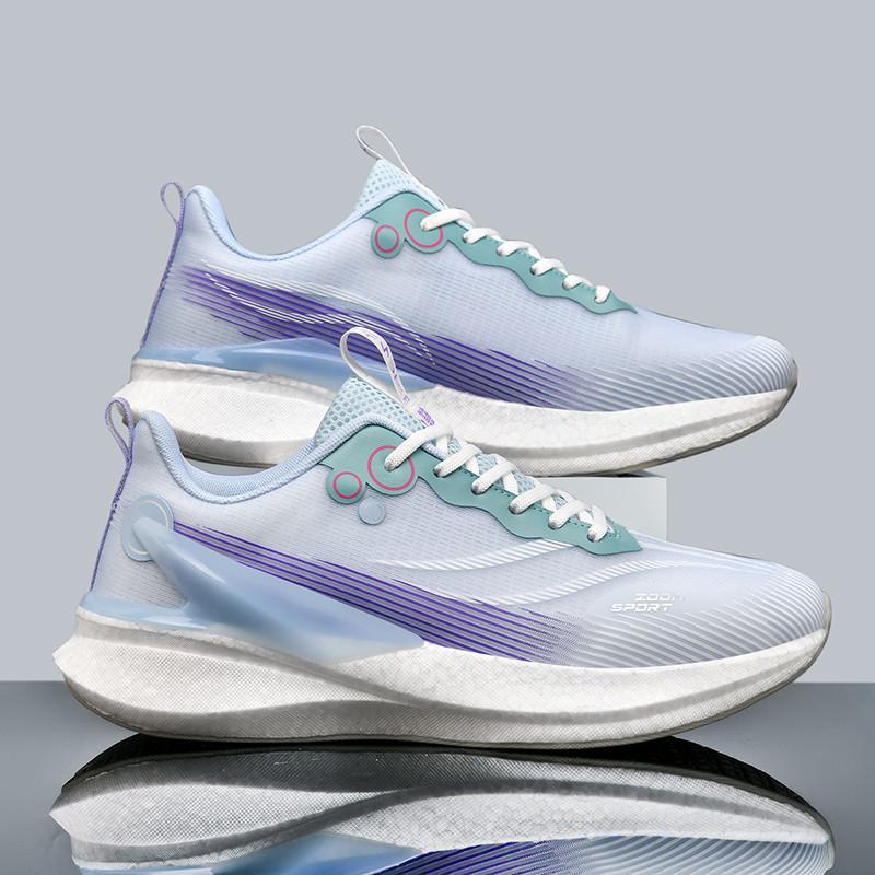 

Parent-Child Running Shoes: Popcorn Sole, Carbon Plate, Unisex, Shock Absorption, Sizes 33-45, New Style Racing Shoes for Students 39