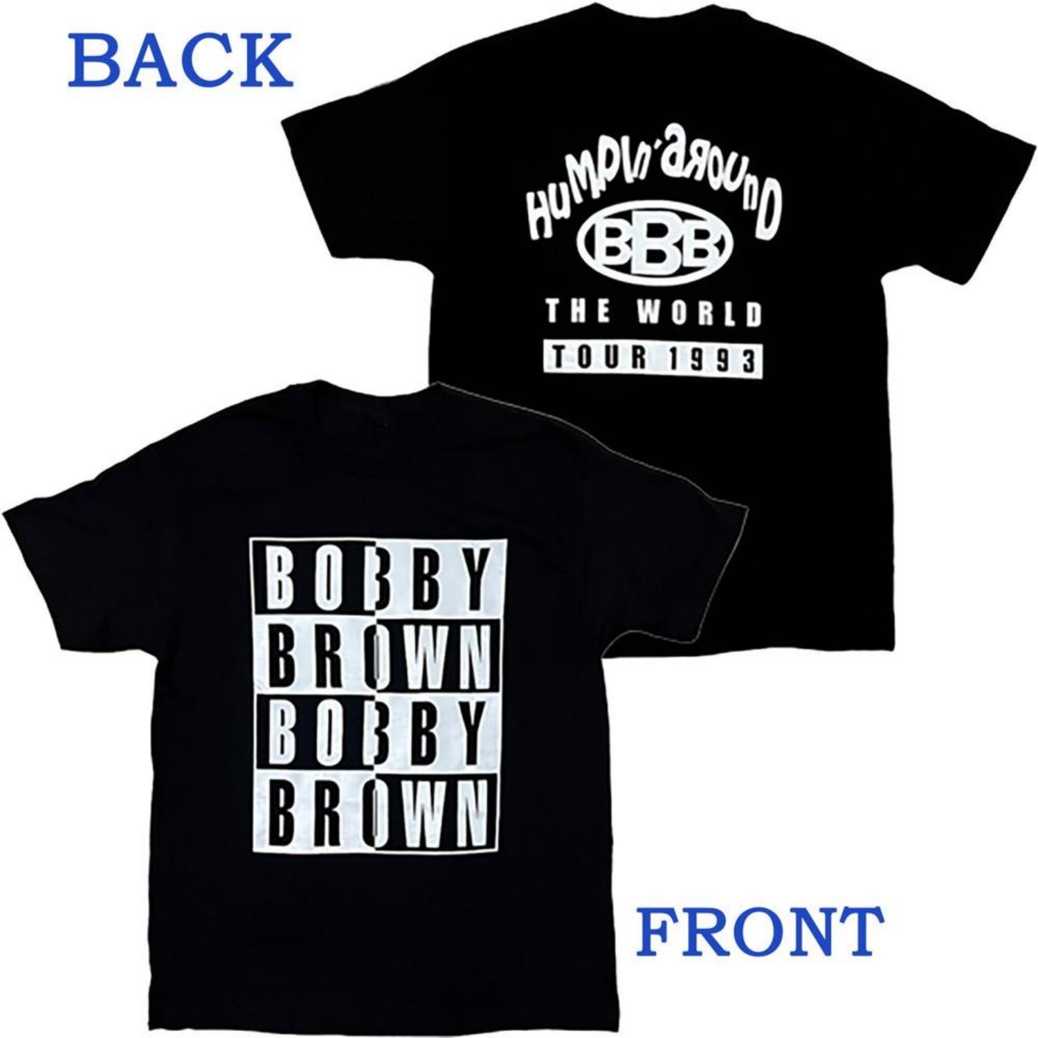 

BOBBY BROWN Humpin#039; Around Tour Unisex Shirt Adult Tee BL2 S чёрный
