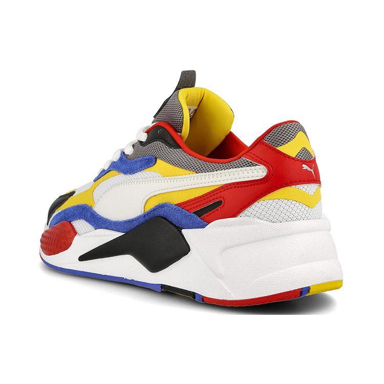 Puma RS X3 Puzzle White Yellow 371570-04