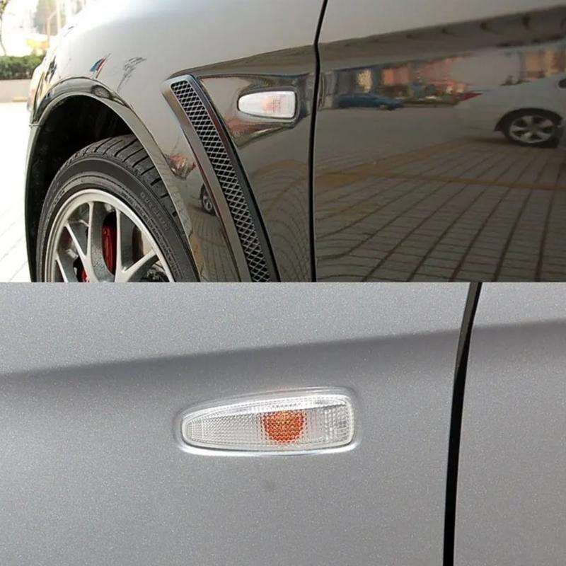 Pack of 2 Universal ABS Side Marker Lights 12V LED Turn Signal Lamps for Compact Vehicles 8351A001 8351A039 90672SNB003