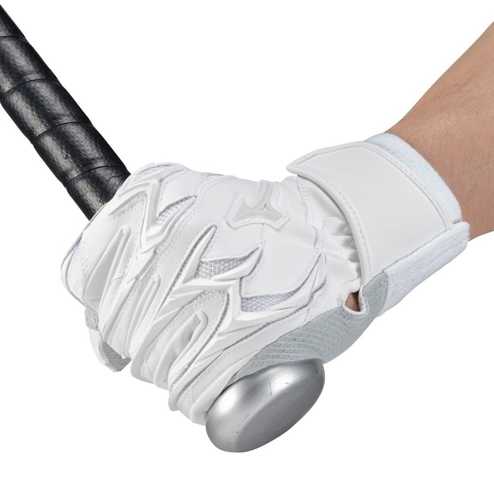 Mizuno Mizuno Pro Batting High School Baseball Rules Silicon Power Arc 1EJEH25010 Size and (MIZUNO) Glove, Baseball, Compliant, DI, Double-Handed,