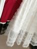 Elegant Layered Mesh Cake Skirt: Women's High-Waisted Mid-Length for 2026 Spring/Summer