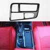 Carbon Fiber Car Gear Interior Panel Central Console Dashboard Trims Decoration for Hyundai Sonata Lf 2014 2015 2016 2017 2018 9