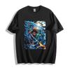 Camiseta Demon Slayer Tanjiro Respiración de Agua - Diseño de Agua Azul Camiseta Unisex