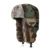 Unisex Camouflage Windproof Cycling & Skiing Hat with Ear Protection - Thickened for Autumn/Winter