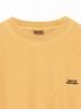 Beamsty ONEITA Pigment Dye Crewneck Sweat, Men's Mustard, Size L, 24AW, 75130692146