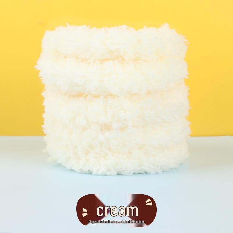 

15 мм Супер Плотная Плюшевая Пряжа Синельная Проволока для DIY Кукол и Щенков