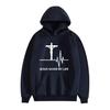 2025 New Spring and Autumn Men's Leisure Outgoing Sports and Fitness Hoodie Printed Leisure Loose Hooded Plush Couple Sweater