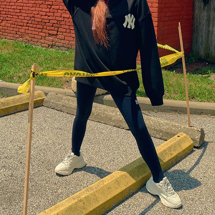 New MLB Leggings Women's Navy Blue 31LG01941-50N