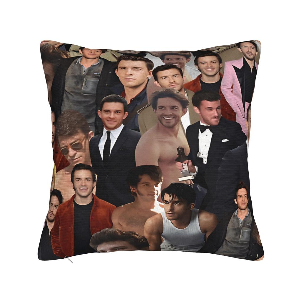 Jonathan Bailey Pillow Cover  Comfy Cushion Cover Vintage Pillow Case For Living Room Chair