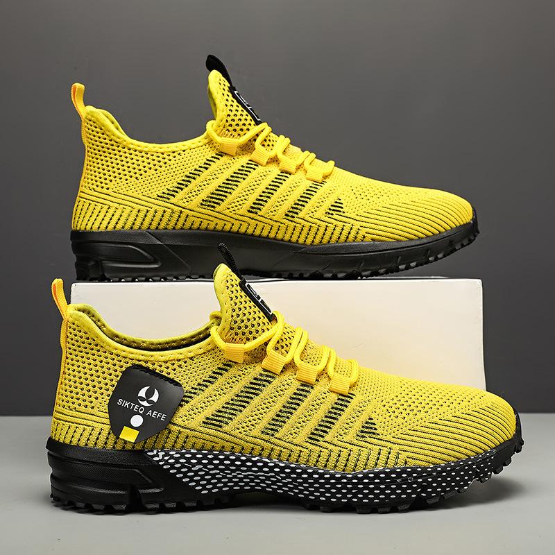 2025 new casual shoes men's fashion trend shoes men's lace-up running shoes outdoor sports shoes men