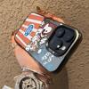 Cartoon Squirrels Chips Dales Phone Case for iPhone 17 Air 16 16e 15 14 Plus 13 12 11 Pro Max X Xs XR 8 Colorful Silver Cover