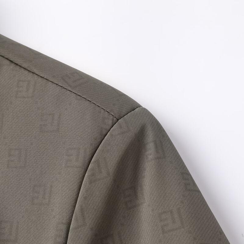 JOW Men's Fashion Print Casual Lapel Jacket