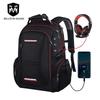Men's Multifunctional Anti-Theft Backpack, Large Capacity 17-Inch Laptop Bag for Business, Travel, and School