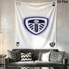 Leeds poster  Wall Hanging Printed Fabric Blanket Decorative Tapestries for Bedroom Living Room Home Decor
