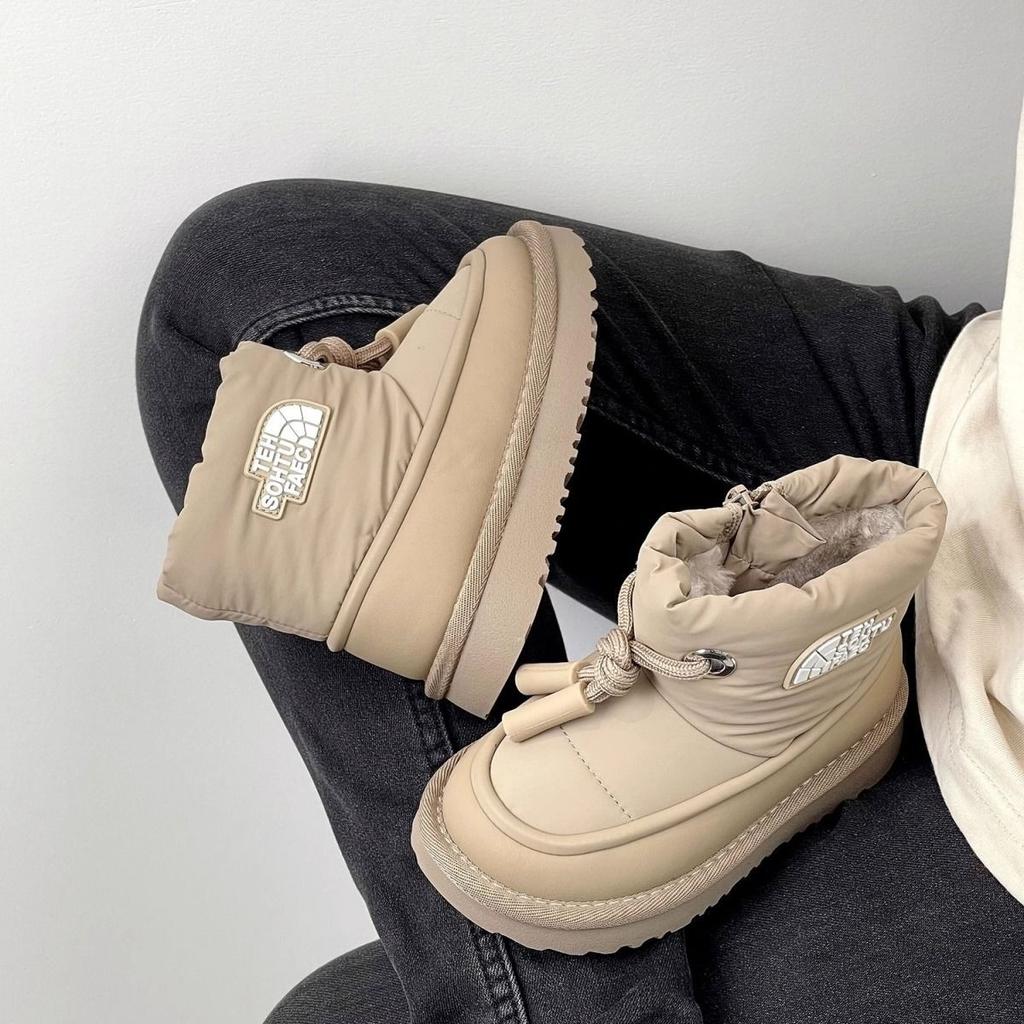 Children's, Snow Boots, Anti Slip Shoes, Waterproof Cotton Boots, Suede Shoes, Thickened, Warm Shoes