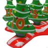 Inflatable Ring Toss Set Christmas Tree Decoration Throwing Game Supplies Family Favors Kids Adults