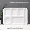 A5 White Melamine High-Temperature-Resistant Noodle and Soup Bowl, Ramen Bowl, Rice Noodle Roll Plate, Vegetable Plate.